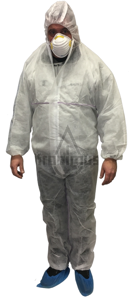 311912201-Einweg-Overall Einweg-Overall Größe XL groß