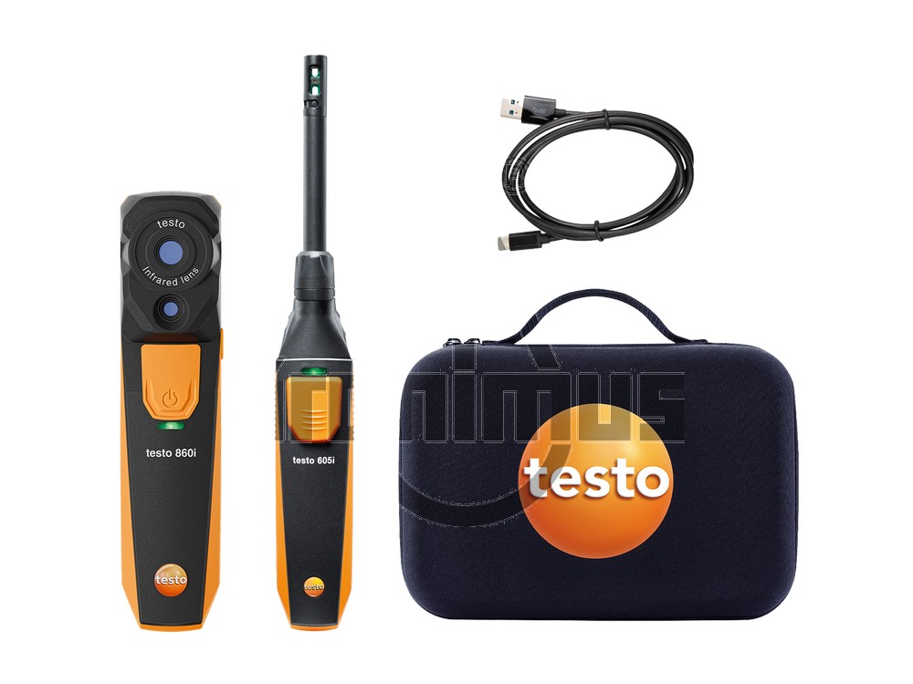 Testo 860i Schimmel Set inkl. Testo 860i und 605i im Smart Case 8724 0084