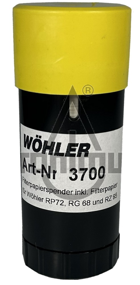 Filterpapier rund im Spender