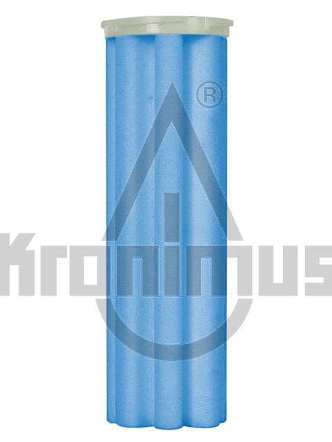 1163014205a154263989c1 Afriso-Sikusieb lang, blau (ehem. gelb) Sternform, 50 µm