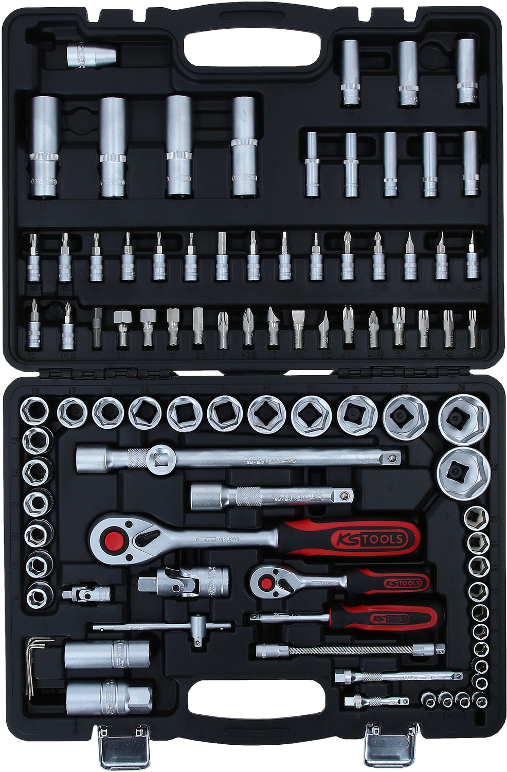 1/4"+1/2" Steckschlüssel-Satz, 94-tlg