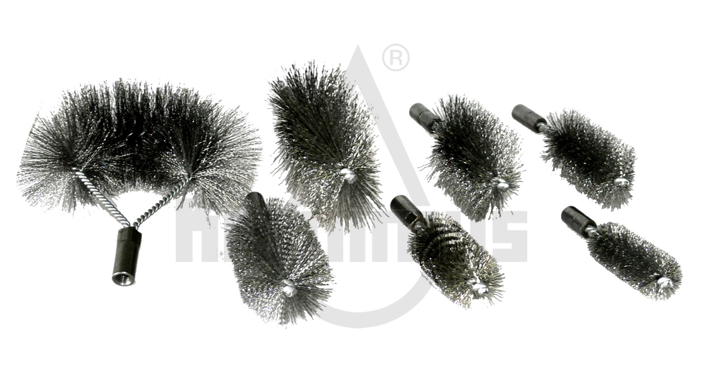 412681015 Kronimus-Bürsten-Set M10 Stahldraht mit IG M10