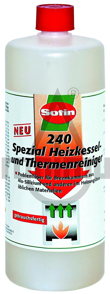 Sotin 240, Reiniger f. Heizkessel und Thermen, 1 ltr.