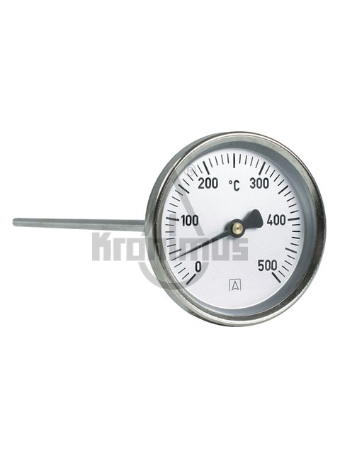 310700900-910 Bi-Metall-Abgasthermometer 0.500°C, Schaftlänge 150 mm