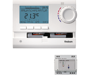 theben-ram-813-top2-hf-set-1-mit-empfaenger-und-wechsler Theben Thermostat RAM 813 HF SET 1