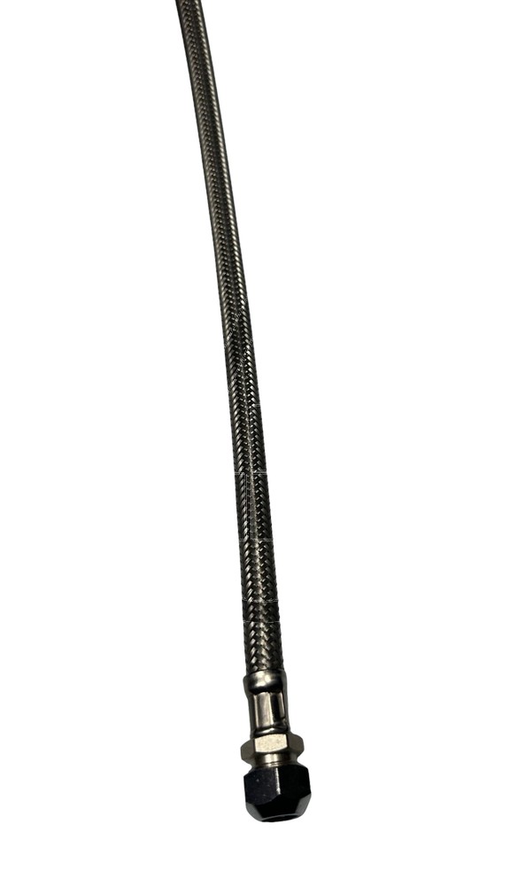 Sanitärschlauch flexibel Länge 500mm 3/8"ÜWM x 10mm Qu.
