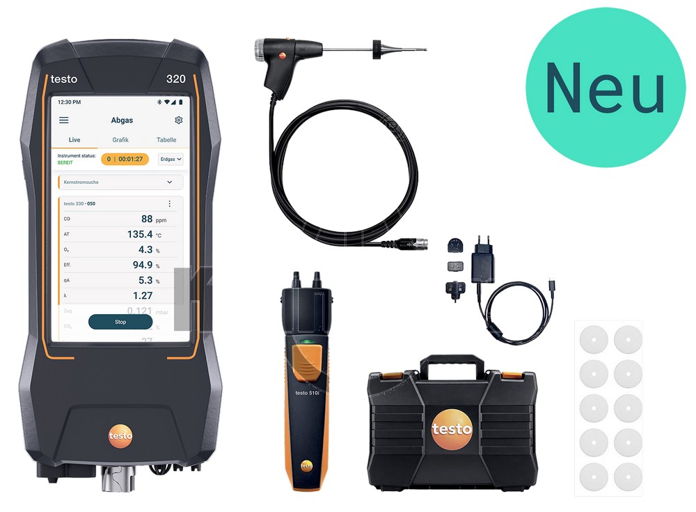Testo 320NG Allrounder Set - 0564 3200 32