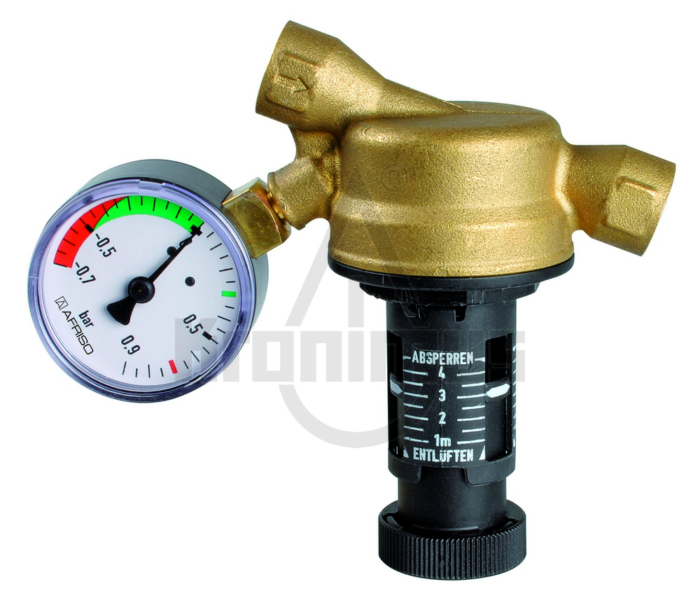116354370 Afriso Kolbenantiheberventil KHV einstellbar 1-4m OHNE Manometer