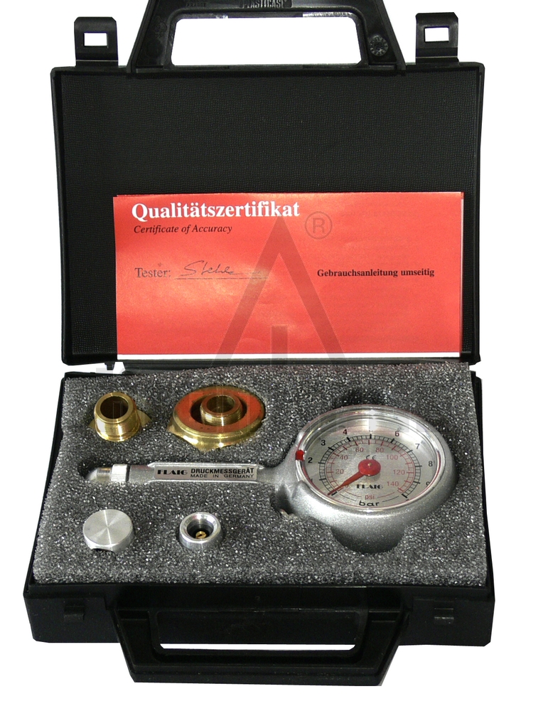 Druckprüfgeräteset DMG-Set A in Kunststoffkoffer