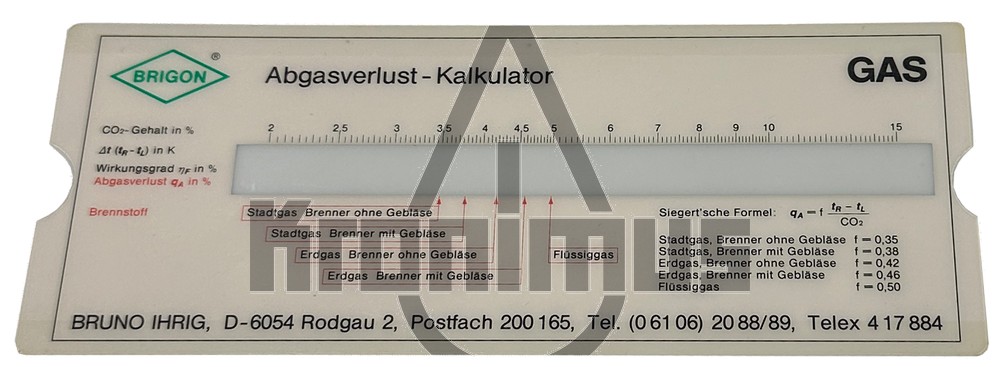 Abgasverlustkalkulator