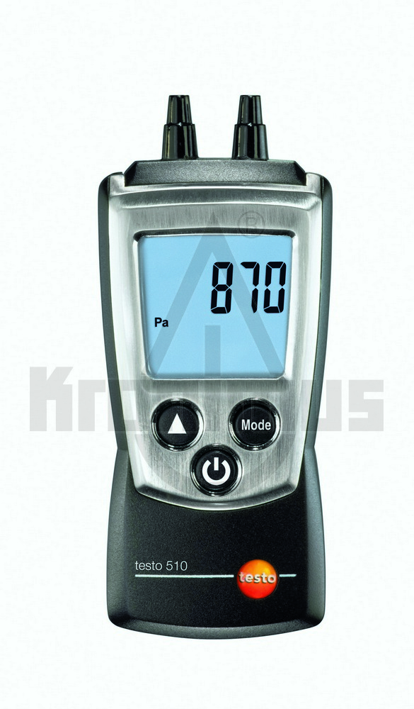 310728166 Testo 510 Differenzdruckmeßgerät 0...100 hPa, mit Schlauch