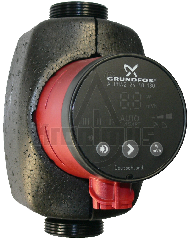 512250200 Grundfos-Pumpe Alpha2 25-40 1" ohne Verschraubungen, 230 Volt