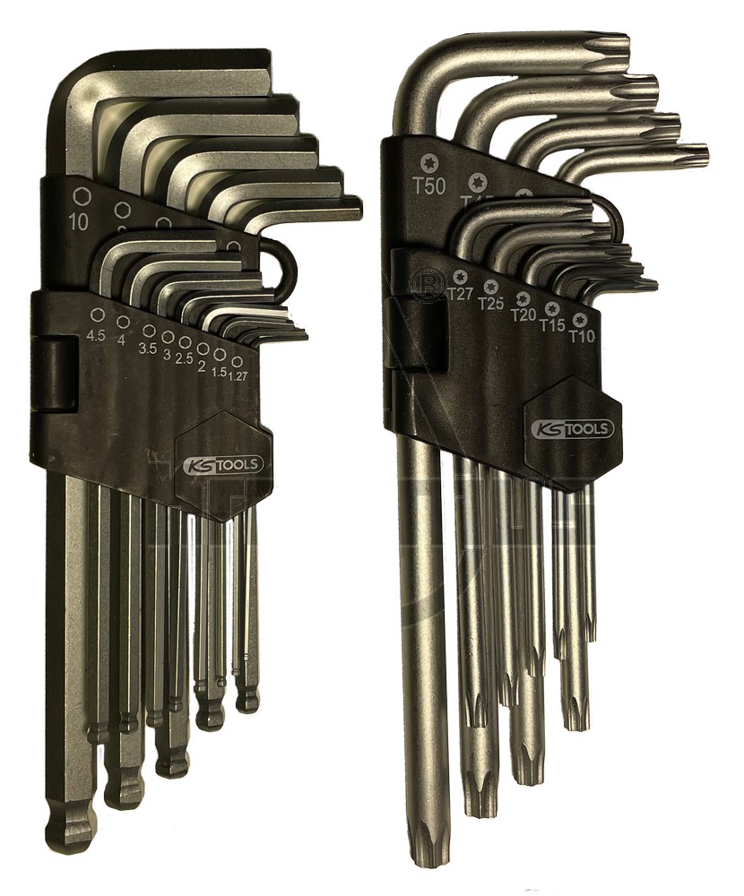 1514000-Torx-InbussatzArKHjtVDHIcRZ KS TOOLS Winkelstiftschlüssel-Satz, Innensechsrund, Innensechskant, 22-tlg