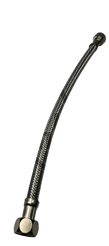 Sanitärschlauch flexibel 3/8" x 3/8" Länge 300mm, beidseitig Überwurfmutter