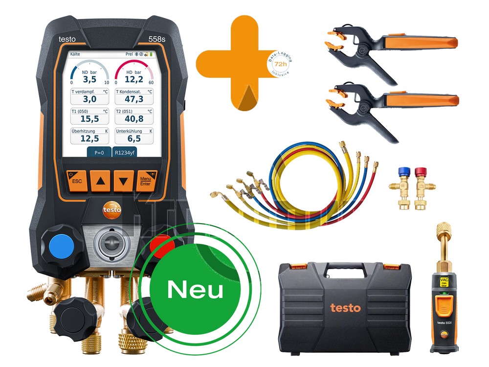 testo 558s Smart Vakuum Set 0564 3558