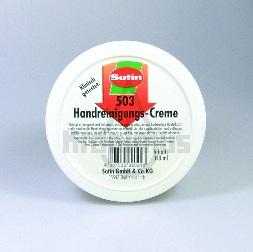 Sotin-503 Handreinigungscreme 10 Liter Eimer