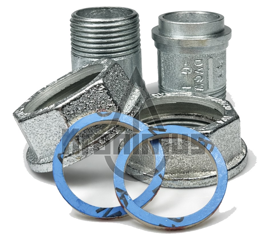 Verschraubungssatz für Zweirohrgaszähler G4/G6 DN 25 x 1"AG