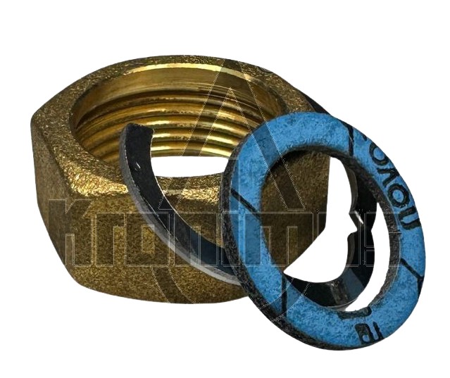 Anschlussverschraubungs-Set für Wellrohre 3/4"