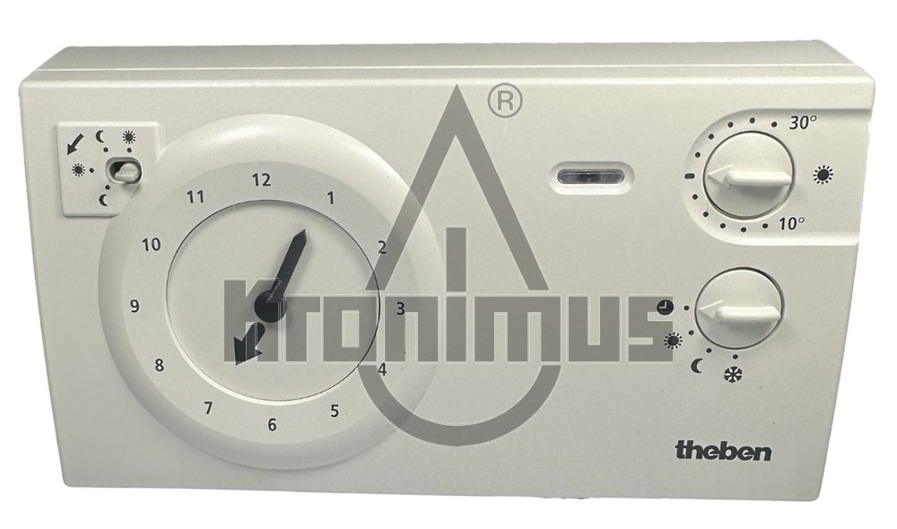 Theben Thermostat RAM 722 weiß mit Steckreiter