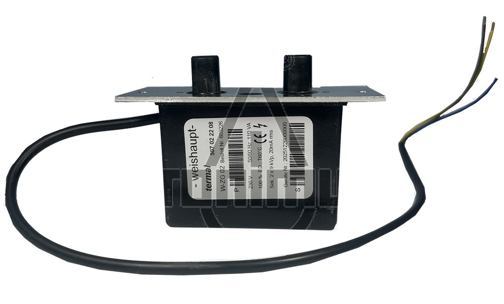 Weishaupt Zündgerät Typ W-ZG02 230V 603 226 ersetzt 603 203