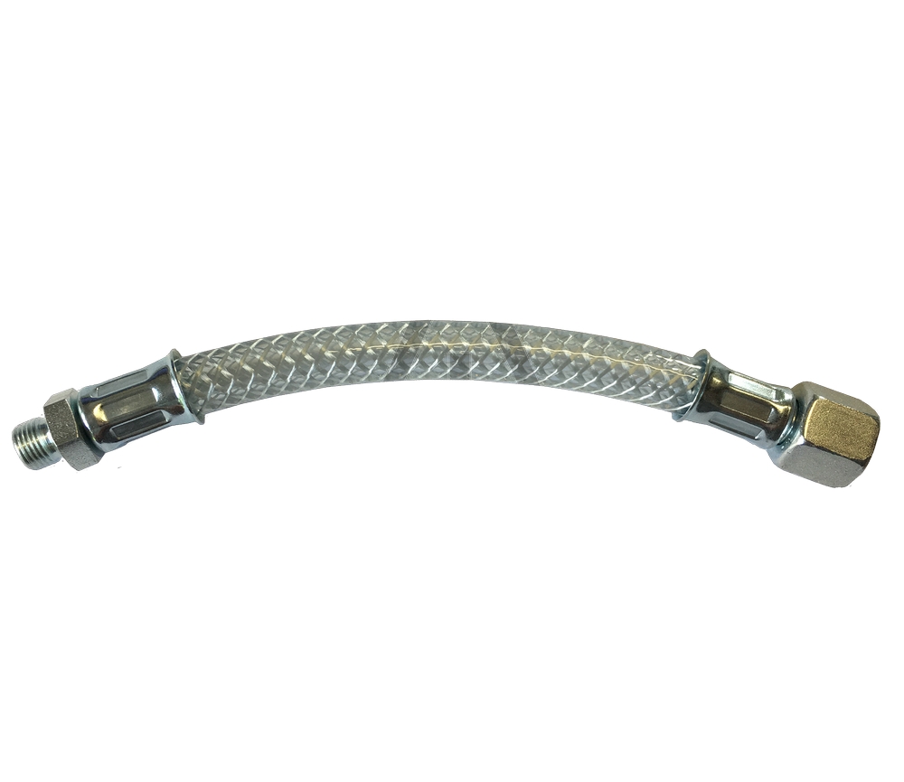 Manometer-Anschlußschlauch 1/8" AG x 1/4" ÜWM