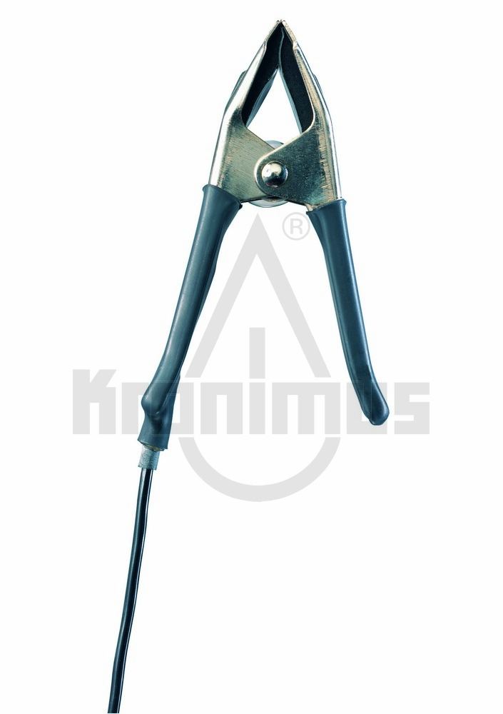 Zangenfühler f. Testo, -50-+100°C, bis Rohrdurchmesser 1"