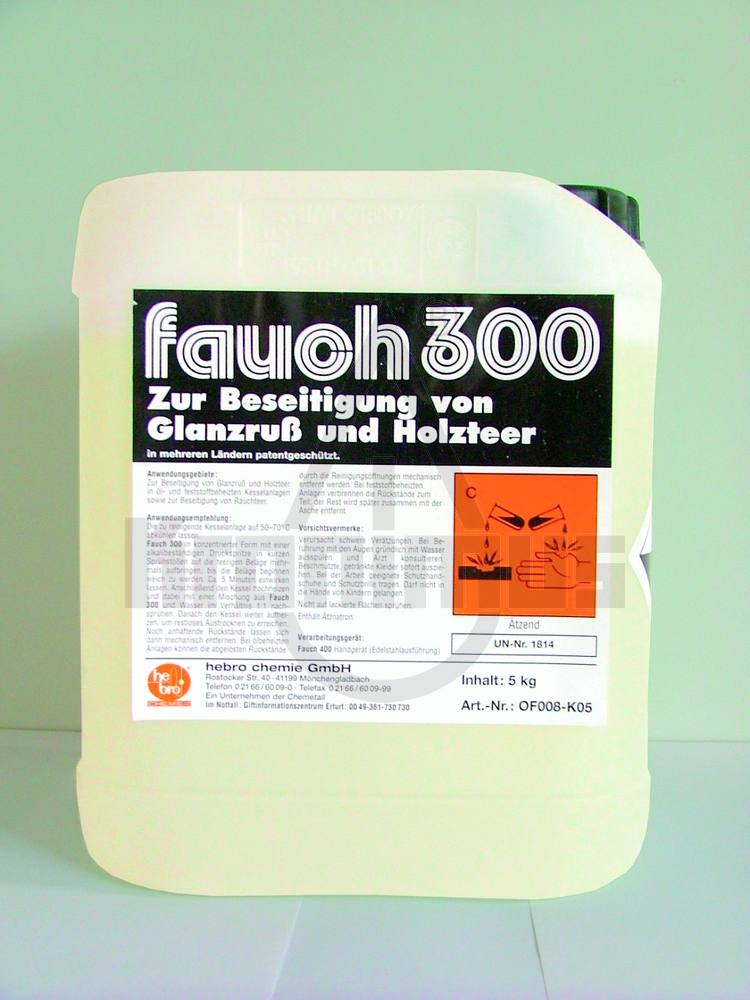 Fauch 300 Glanzrußlöser, 5kg Kanister 