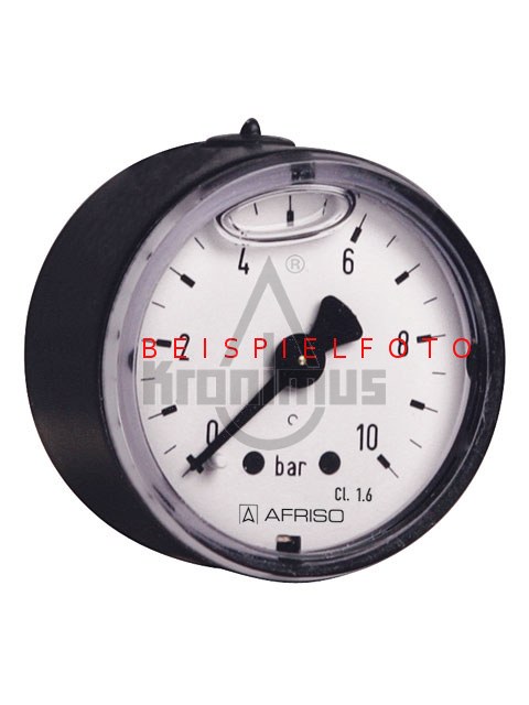 Mano-GLY-Axial Glyzerin-Manometer R 1/4" axial, 0-25 bar, 63 mm