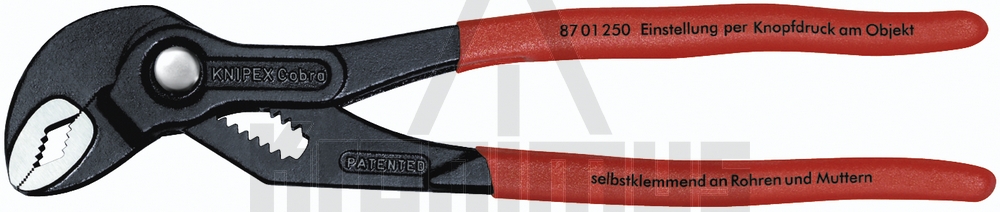 311803014 Wasserpumpenzange Knipex 10-65mm Arbeitsbereich 3"