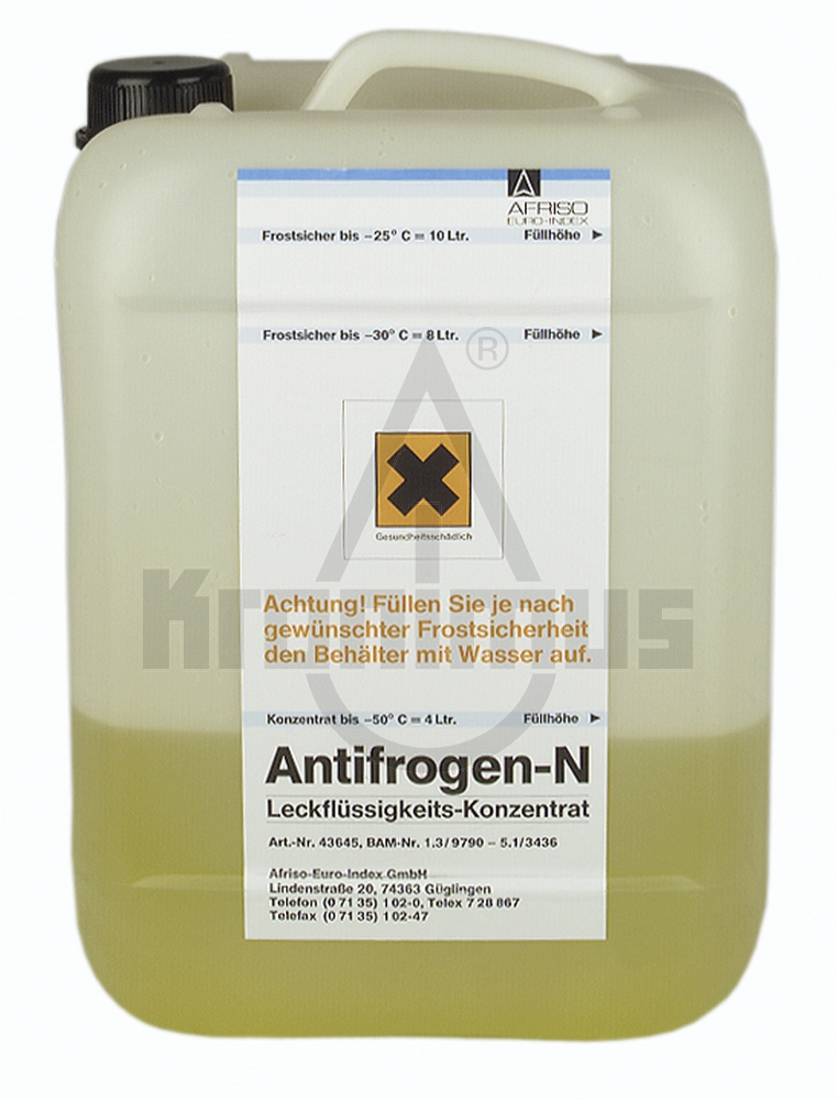 118308151 Antifrogen-Leckkontrollflüssigkeit Konzentrat, auffüllbar bis 10l (bis -25°C)