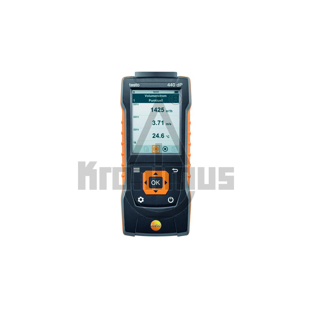 310728551-testo-440-dP-front-DE Testo 440 dP Klimamessgerät mit Differenzdruck-Sensor 0560 4402