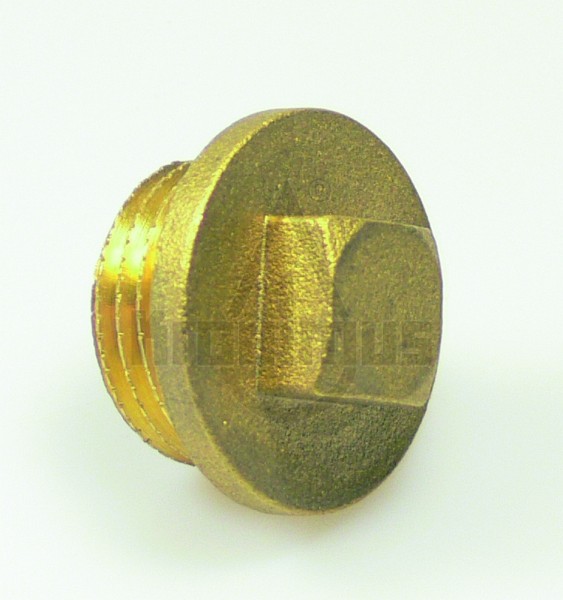 Messing-Stopfen 1/2&quot;