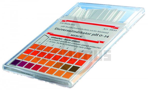 pH-Teststreifen Dose mit 100 Streifen