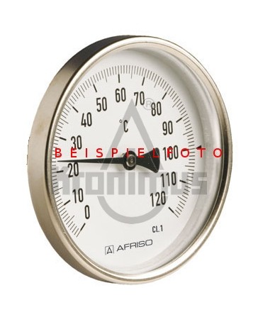 Bimetall-Anlegethermometer 0-60 C° Gehäuse-Durchmesser 63 mm
