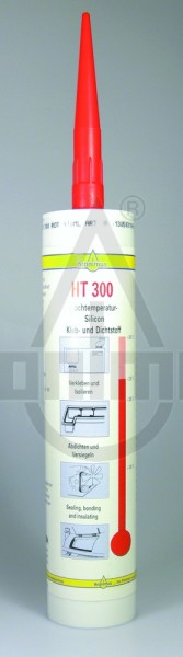 Kronimus-Silikon (Kartusche 300 ml) hitzebeständig bis 300°C