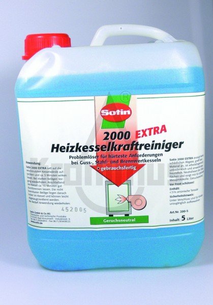 Sotin-2000 EXTRA Reiniger f. Guß- und andere Kessel, 5 Liter Kanister