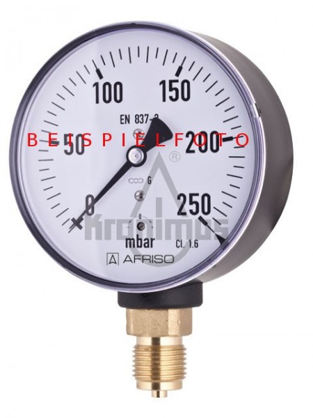 Kapselfedermanometer 0 - 1000 mbar