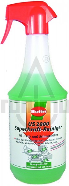 Sotin-US 2000 Superkraft-Reiniger 1 L Handsprühflasche, gebrauchsfertig