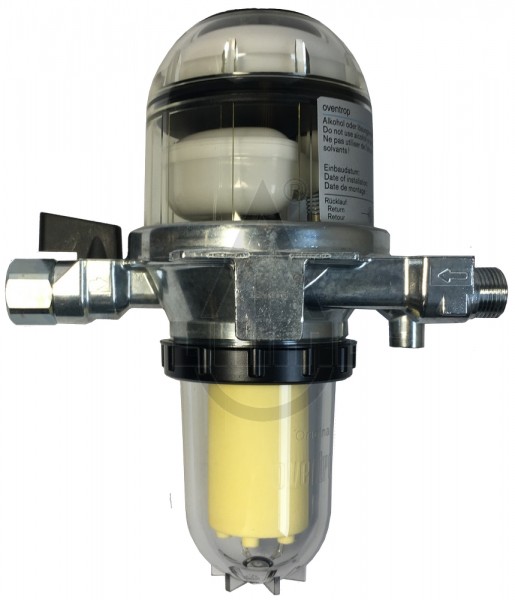 Oventrop-TOC-DUO 3 - 3/8&quot; 25 - 40 µm Ölentlüfter mit Filter kpl.