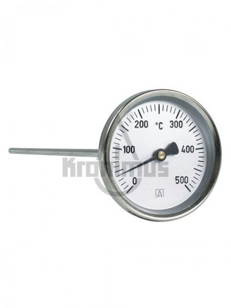 Bi-Metall-Abgasthermometer 0.500°C, Schaftlänge 150 mm