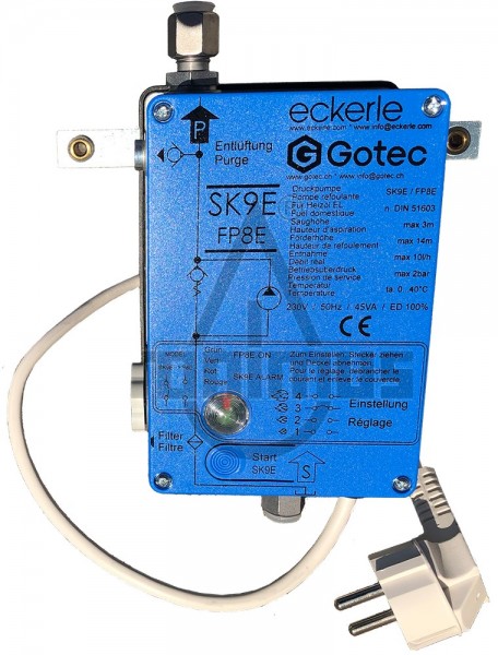 Eckerle-Druckpumpenaggregat SK9E/FP8E