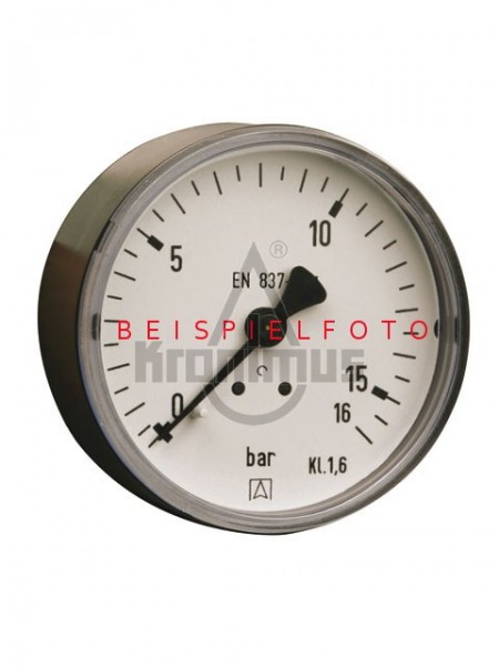 Manometer R 1/4&quot; axial 0-25 bar, 50 mm