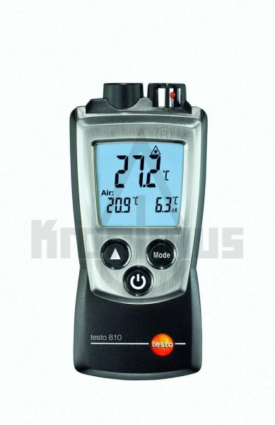 Testo 810 Lufttemperatur und InfrarotOberflächentemperaturmeßgerät