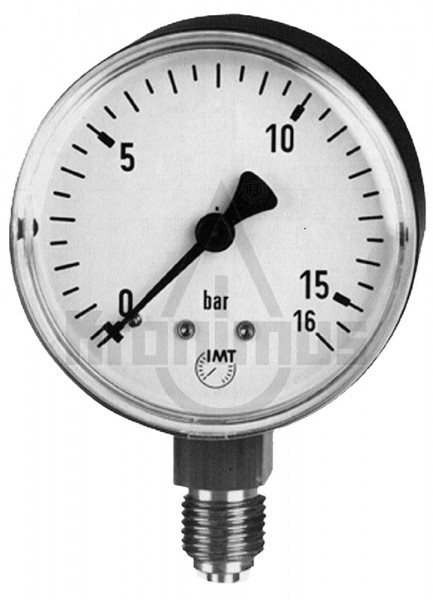 Rohrfedermanometer RM 0-16 bar